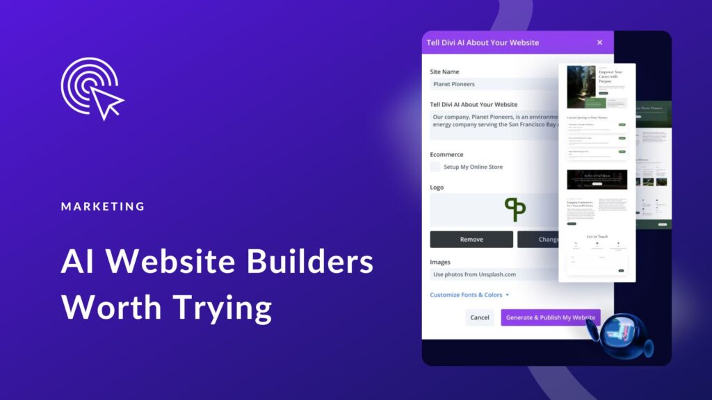 Guide to AI Website Platforms 2025