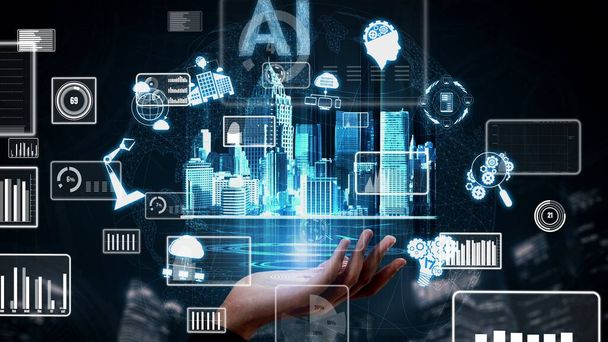 image of open-source AI community collaboration visualization